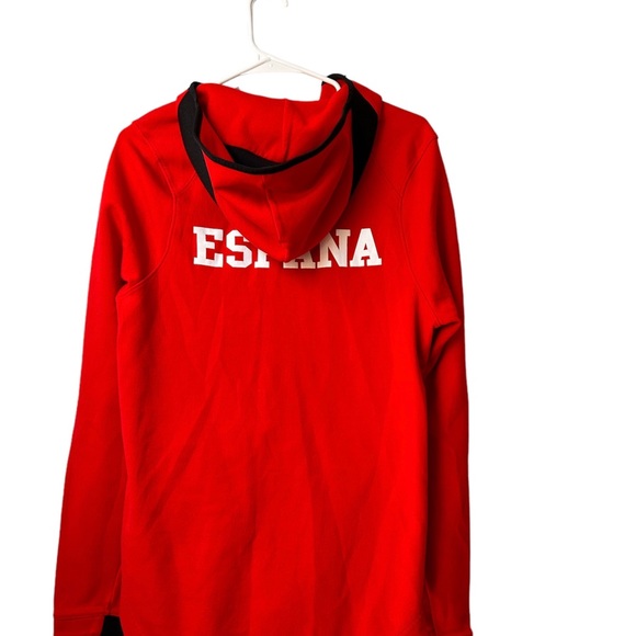 Nike  Dri Fit Red Espana Warm up Training Hoodie-M - Picture 4 of 6